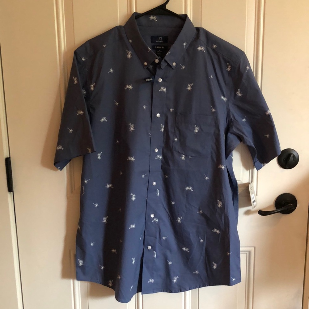 Men's Collared Button Down